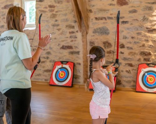 Camping Canet-de-Salars Ciela Village Le Caussanel camping 4 étoiles Aveyron tir à l'ar