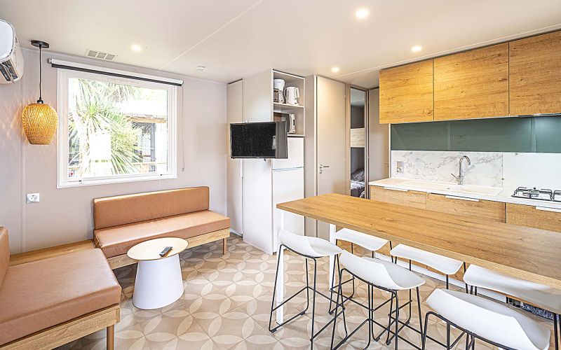 Camping Le Caussanel en Aveyron Ciela Village mobil-homes