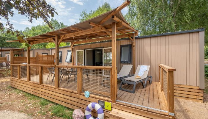 Camping Canet-de-Salars Ciela Village Le Caussanel camping 4 étoiles Aveyron mobil home