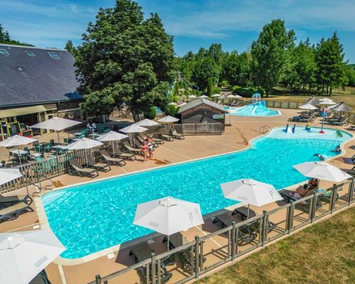 Camping Canet-de-Salars Ciela Village Le Caussanel camping 4 étoiles Aveyron piscine