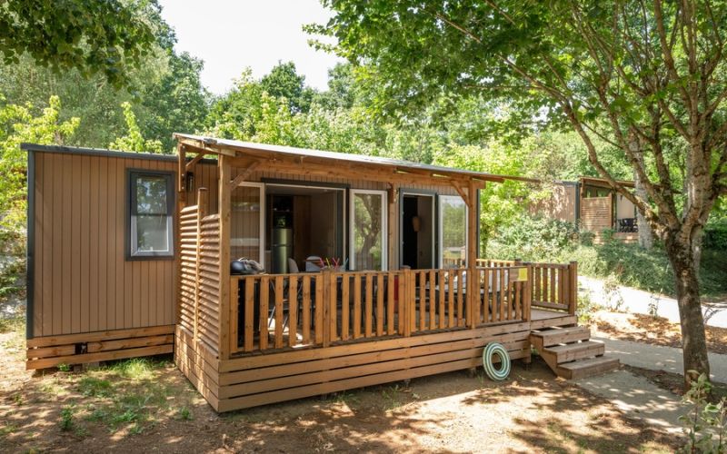 Les locations du camping le Caussanel