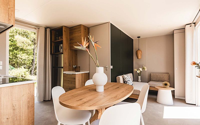 Camping Le Caussanel en Aveyron Ciela Village mobil-homes