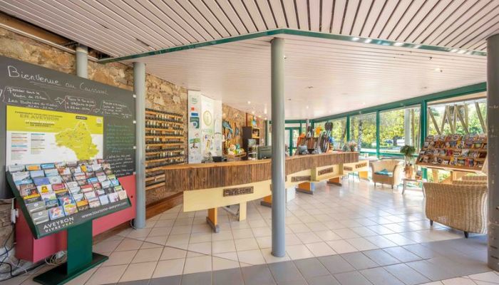 Camping Le Caussanel en Aveyron Ciela Village acceuil