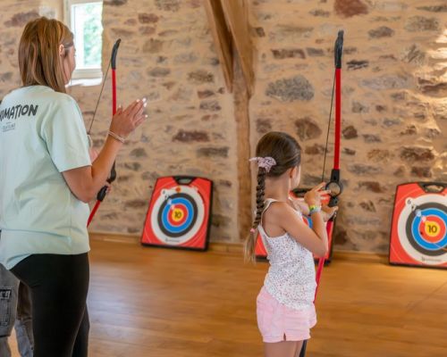 Camping Canet-de-Salars Ciela Village Le Caussanel camping 4 étoiles Aveyron tir à l'ar